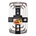 3-Piece Cutting Board Set | Brown