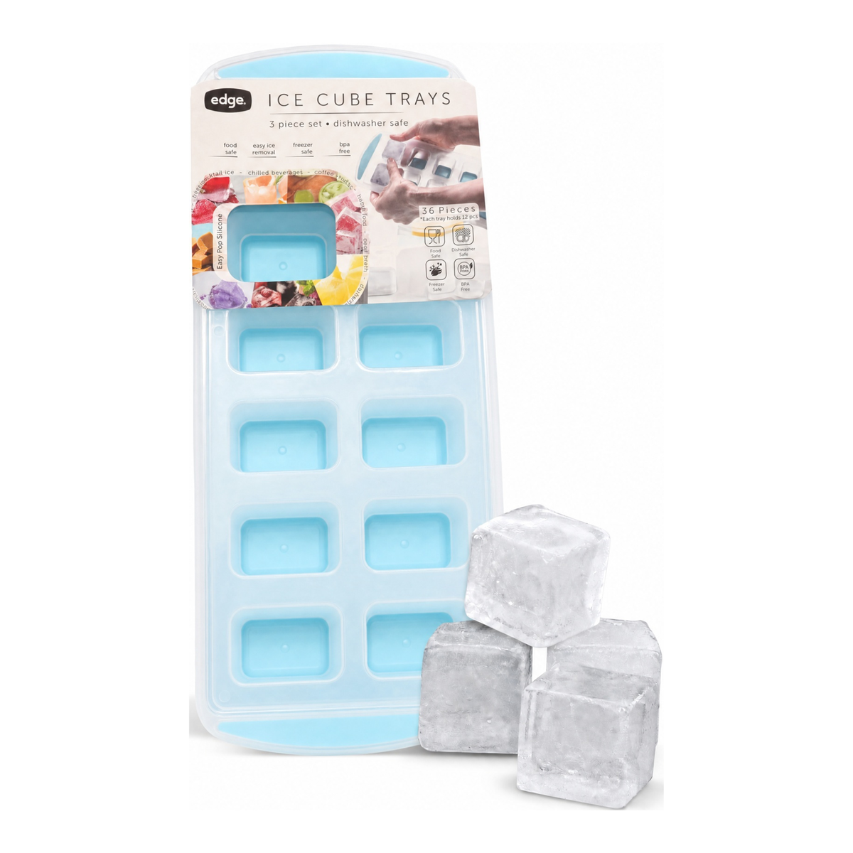 Light blue Ice cube Trays