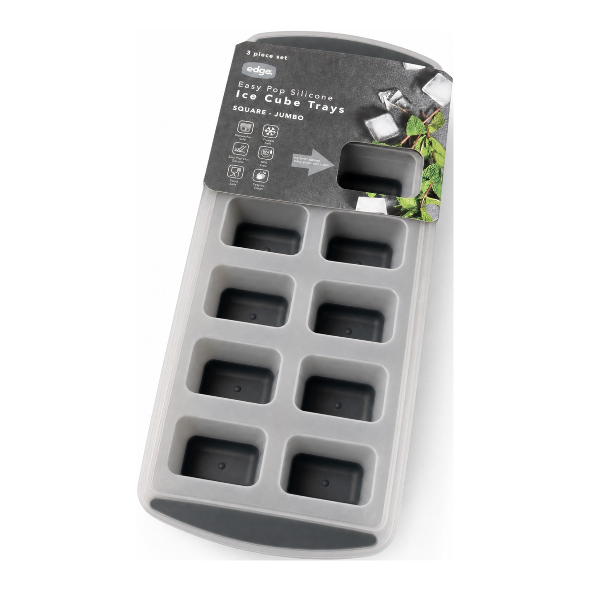 Gray Ice cube Trays