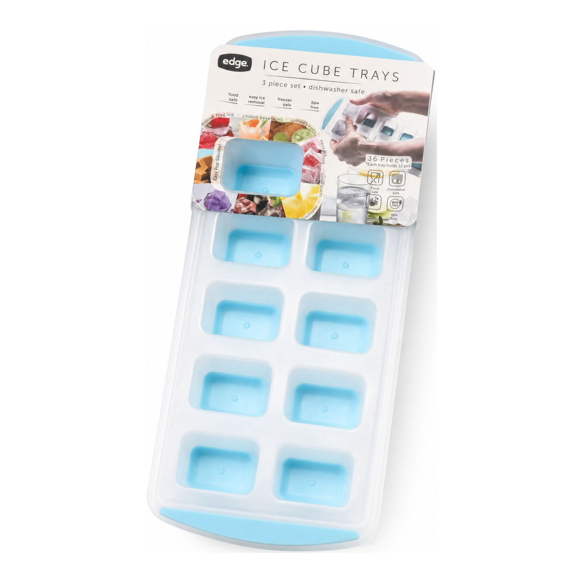 Light blue Ice cube Trays