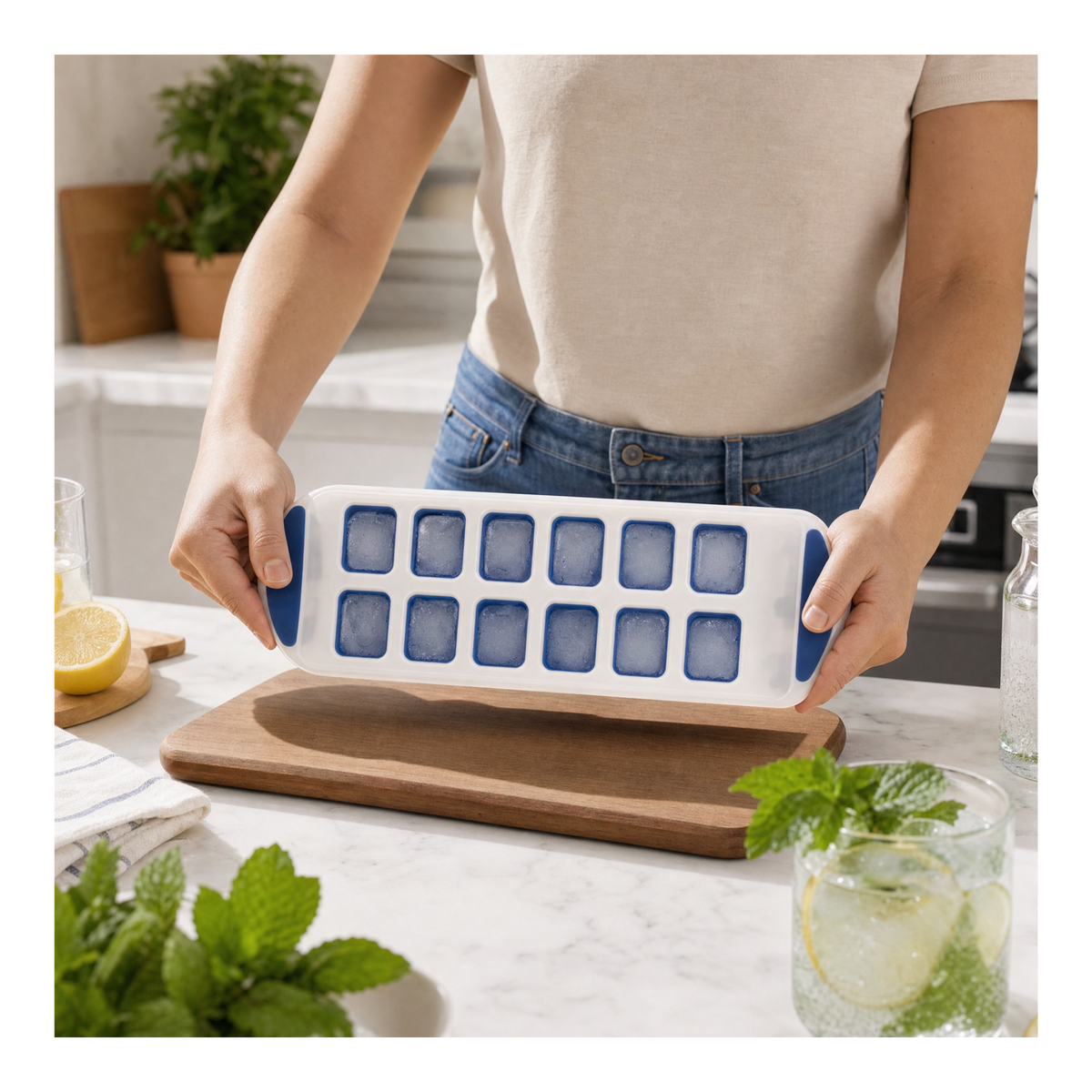 Dark blue Ice cube Tarys