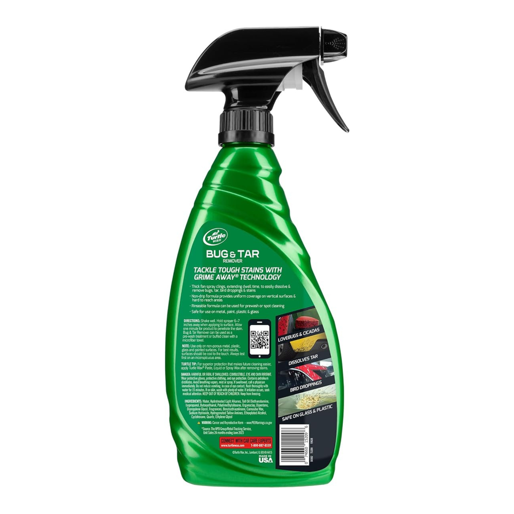 Turtle Wax T-520A Bug and Tar Remover, Trigger - 16 Fl Oz.