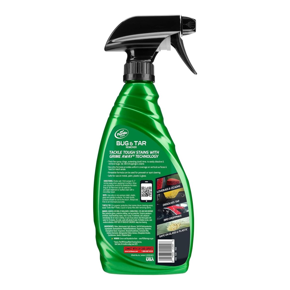 Turtle Wax T-520A Bug and Tar Remover, Trigger - 16 Fl Oz.